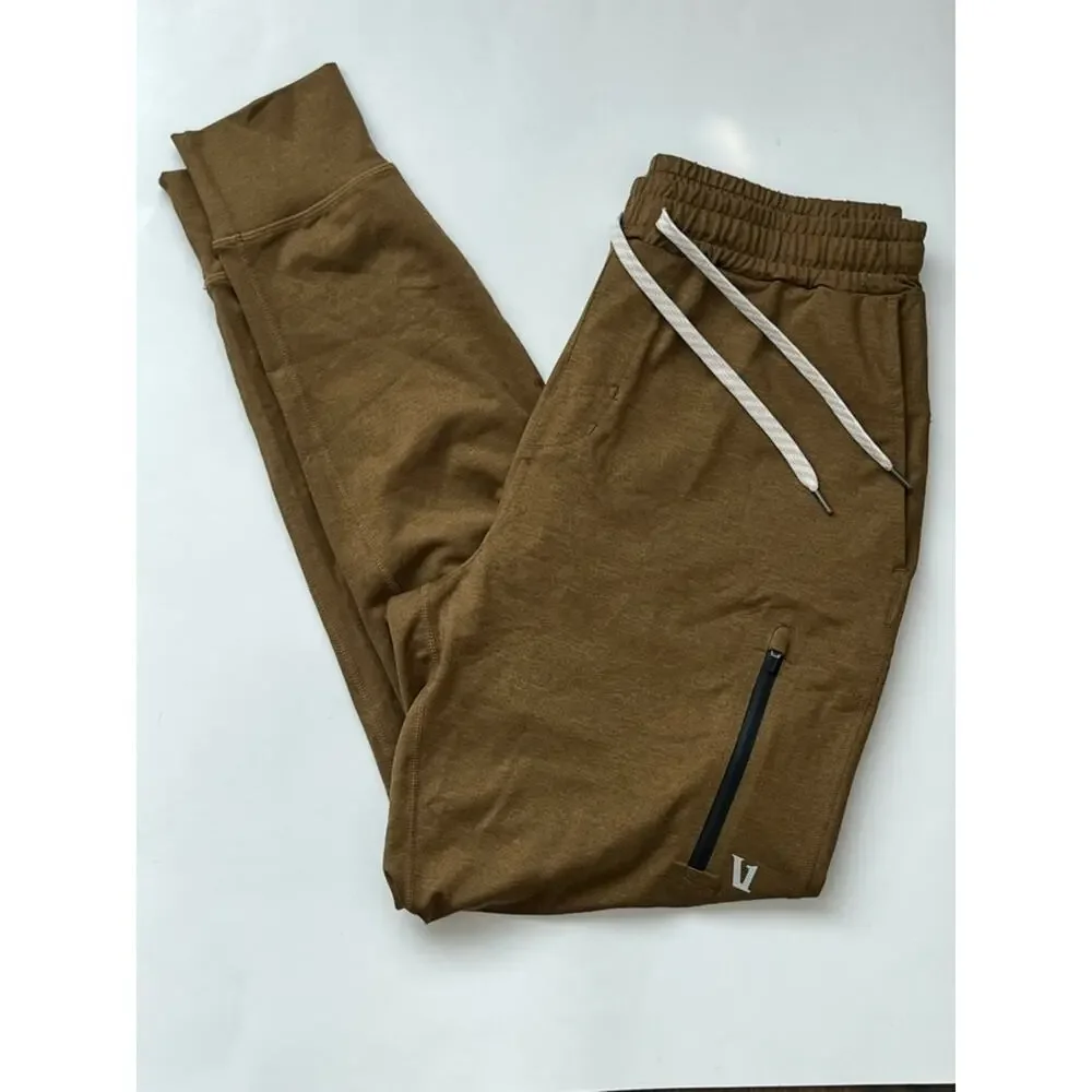 Vuori Sunday Performance Joggers Tobacco brown Heather small
